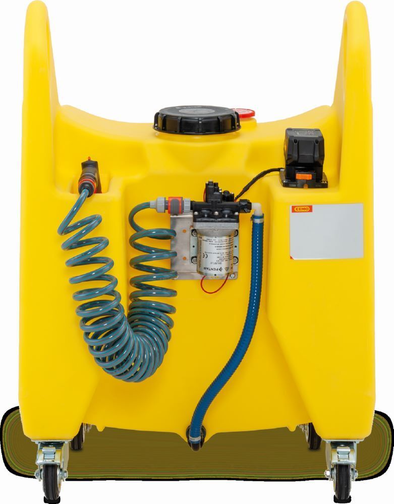 Cemo Transfer-Trolley Aqua 150 Liter Akku Pumpe 11 l/min Gießbrause Ladegerät Produktbild Cemo Transfer-Trolley Aqua 150 Liter Akku Pumpe 11 l/min Gießbrause Ladegerät bild 3
