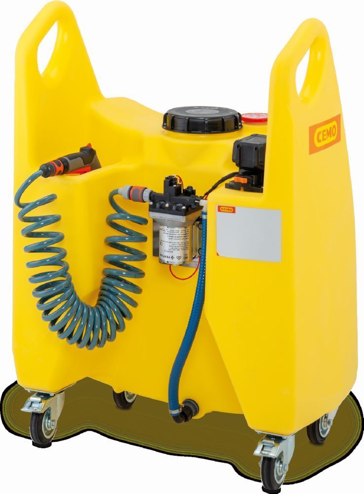 Cemo Transfer-Trolley Aqua 150 Liter Akku Pumpe 11 l/min Gießbrause Ladegerät Produktbild Cemo Transfer-Trolley Aqua 150 Liter Akku Pumpe 11 l/min Gießbrause Ladegerät bild 4