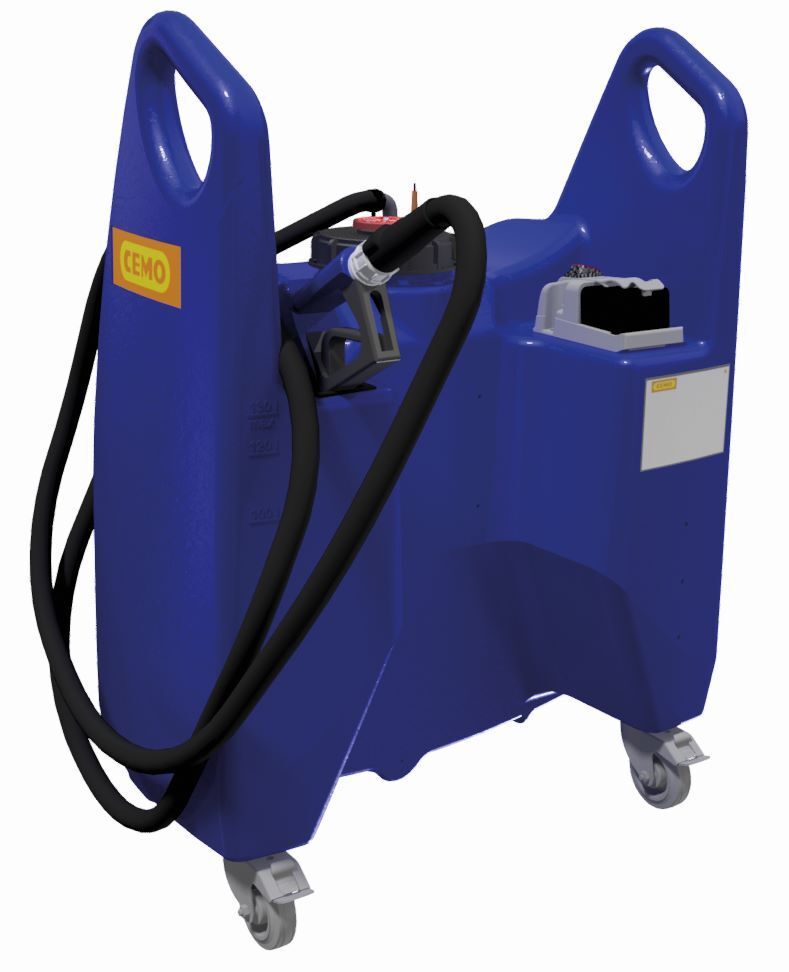 Cemo Transfer-Trolley Blue 150 Liter AZV Akku Ladegerät Produktbild Cemo Transfer-Trolley Blue 150 Liter AZV Akku Ladegerät