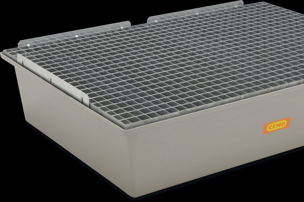 Cemo Randleiste für Stahlgitterrost verzinkt 4 teilig Produktbild Cemo Randleiste für Stahlgitterrost verzinkt 4 teilig