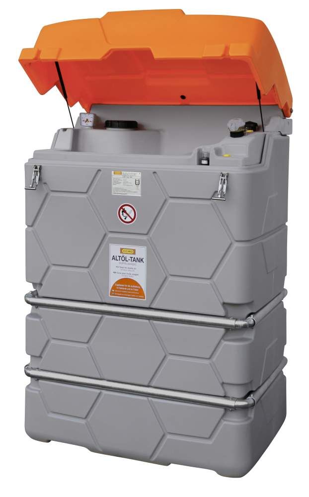 CUBE-Altöltank 1000 l Outdoor Produktbild  CUBE-Altöltank 1000 l Outdoor bild 2