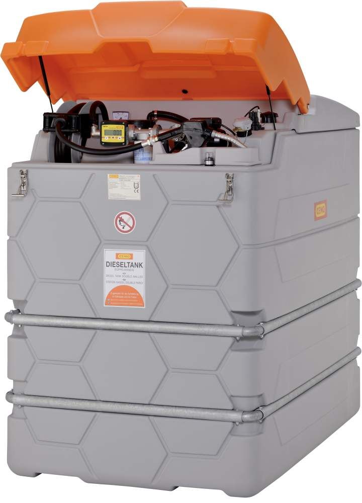 CEMO CUBE-Dieseltank2500 l Outdoor Premium Plus Produktbild CEMO CUBE-Dieseltank2500 l Outdoor Premium Plus