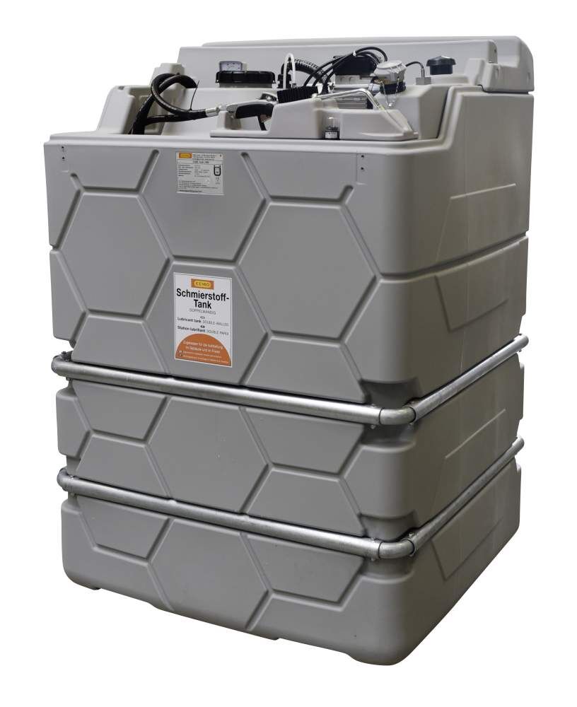 CEMO CUBE-Schmierstofftank Basic 1500 l Produktbild CEMO CUBE-Schmierstofftank Basic 1500 l