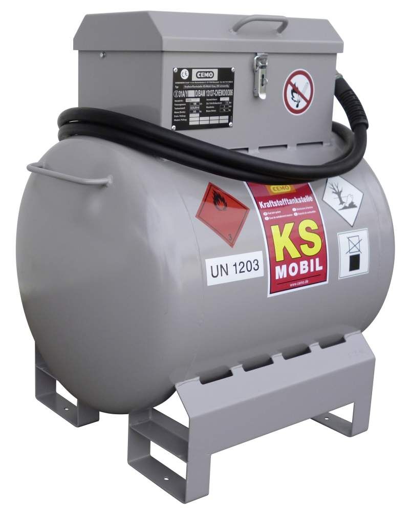 CEMO KS-Mobil 200 l mit Elektrompumpe Produktbild CEMO KS-Mobil 200 l mit Elektrompumpe