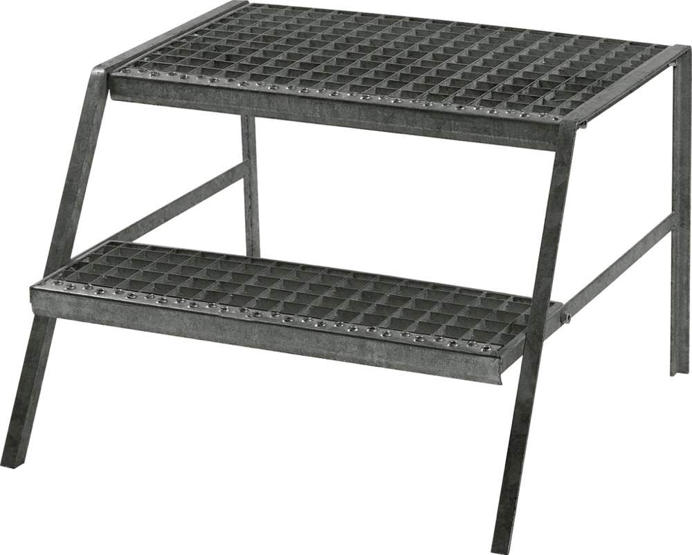 Cemo Trittstufe verzinkt Produktbild Cemo Trittstufe verzinkt