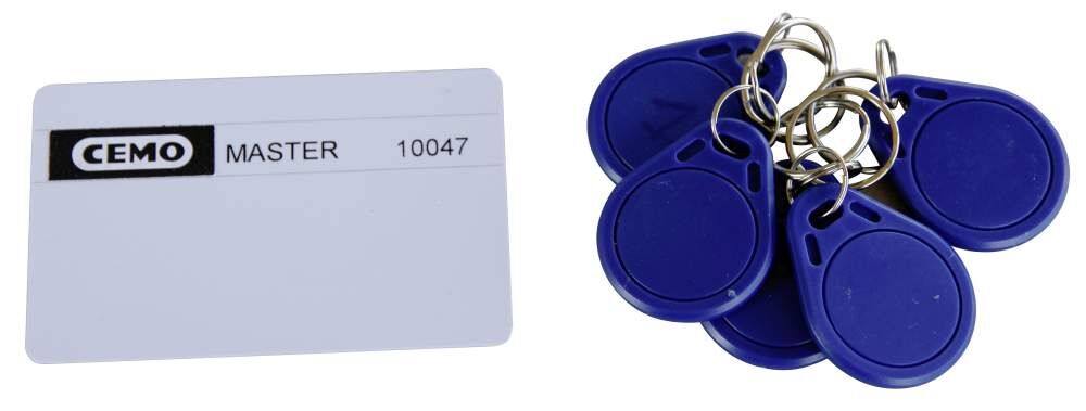 CEMO Schlüsselset mit 5 Benutzerschlüsseln Produktbild CEMO Schlüsselset mit 5 Benutzerschlüsseln
