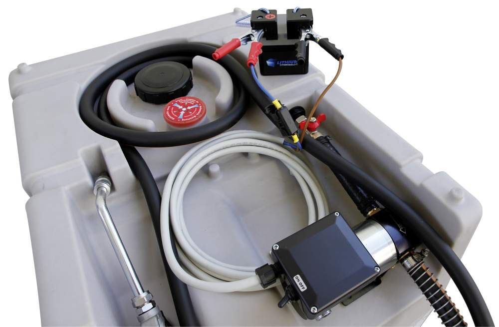 CEMO Schmierstoff-Mobil Easy 200 l mit Elektropumpe Produktbild CEMO Schmierstoff-Mobil Easy 200 l mit Elektropumpe bild 2
