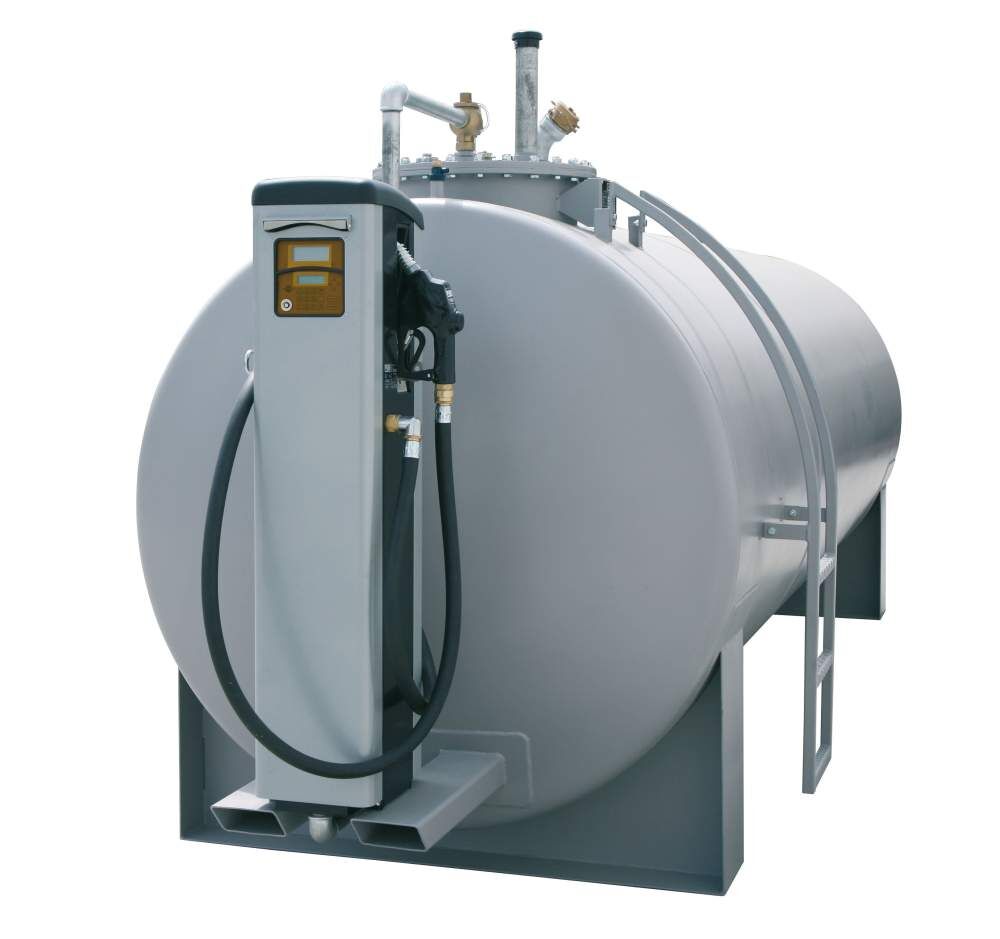 Cemo Stahltank 4000 Liter doppelwandig für Diesel Produktbild Cemo Stahltank 4000 Liter doppelwandig für Diesel