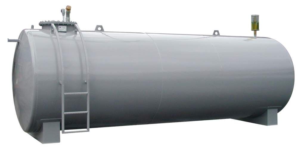 Stahltank 10000 l, kpl. Produktbild  Stahltank 10000 l, kpl. bild 2