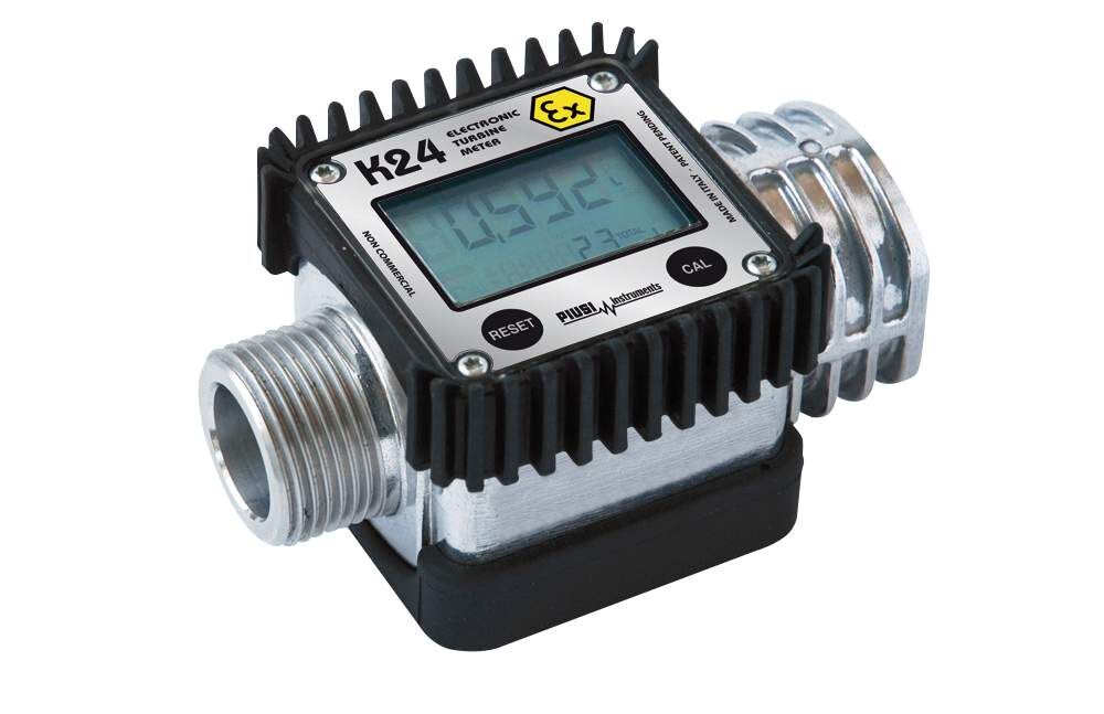Cemo digitaler Durchflusszähler K24 für Benzinpumpen Produktbild Cemo digitaler Durchflusszähler K24 für Benzinpumpen