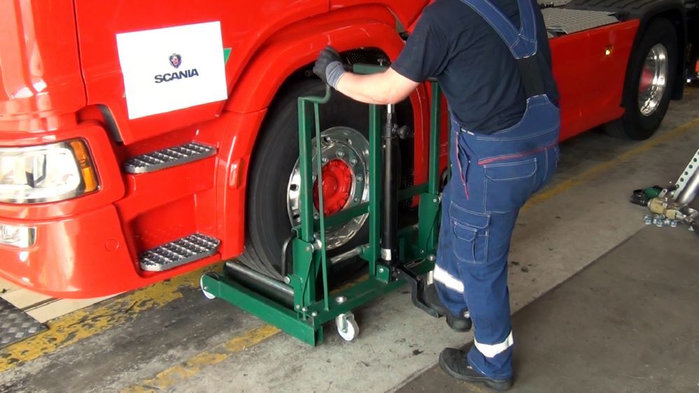 Produktbild WD 500 Radmontagegerät 500 kg (Transporter LKW und Busse) bild 2