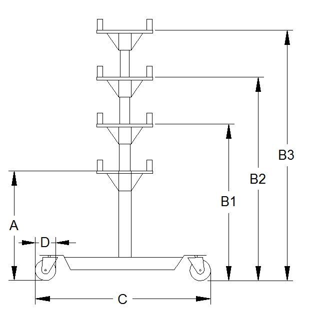 Produktbild TJ-T 2000 Getriebeheber Teleskopisch bild 2