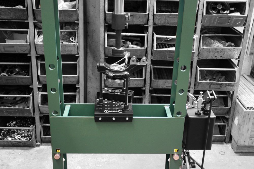 Produktbild 061248 Universell einstellbare Press-Unterlage für 16 bis 50 t Werkstattpressen bild 3