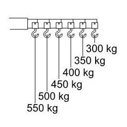 Produktbild CC 055 Werkstattkran 550 kg Extra lange Reichweite bild 2