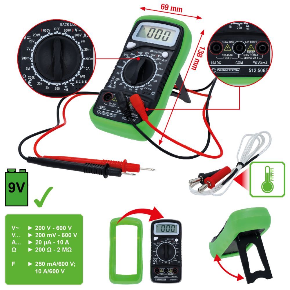 Produktbild  Digital Multimeter bild 2