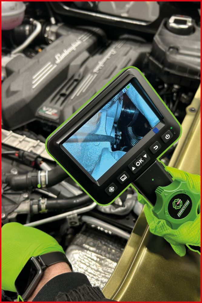 Produktbild  HD-Videoskop-Satz, Ø 6,0 mm, 180° und 0° HD Frontkamera-Sonde, flexible PVC Hül bild 9