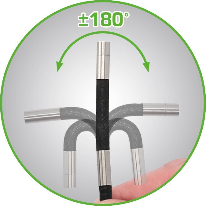 Produktbild  HD-Videoskop-Satz, Ø 6,0 mm, 180° und 0° HD Frontkamera-Sonde, flexible PVC Hül bild 13