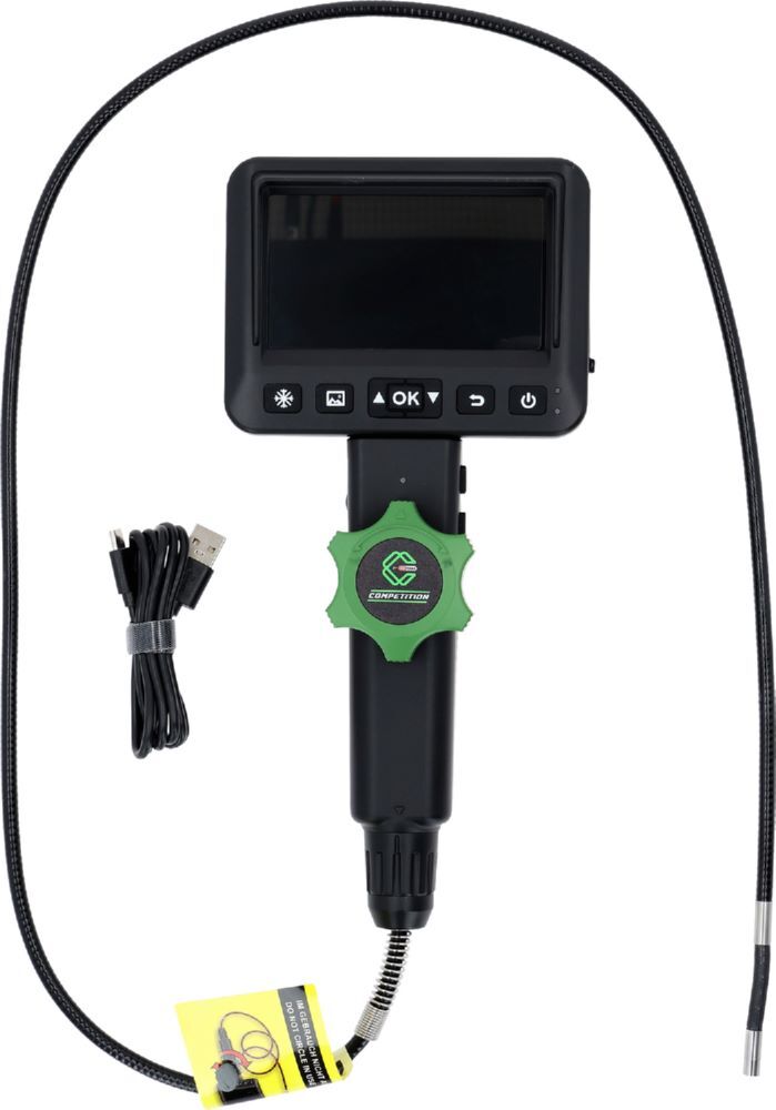 Produktbild  HD-Videoskop-Satz, Ø 6,0 mm, 180° und 0° HD Frontkamera-Sonde, flexible PVC Hül bild 6