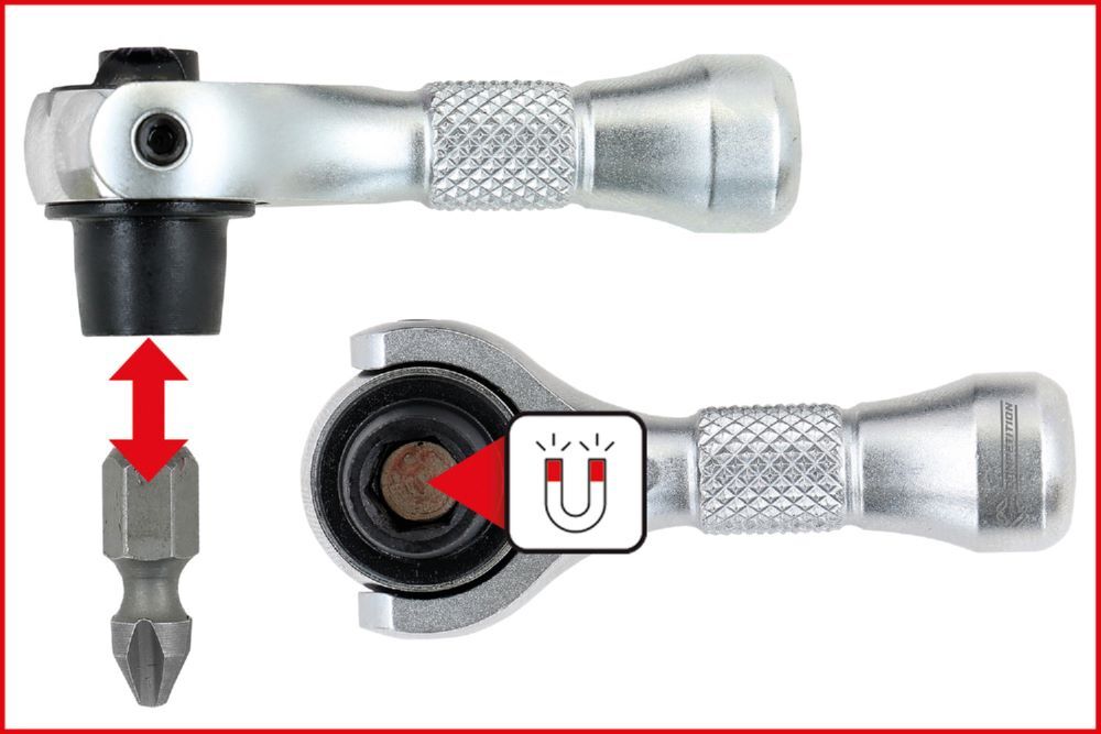 Produktbild 1/4"  Mikro-Knarren-Satz, 2-tlg bild 6