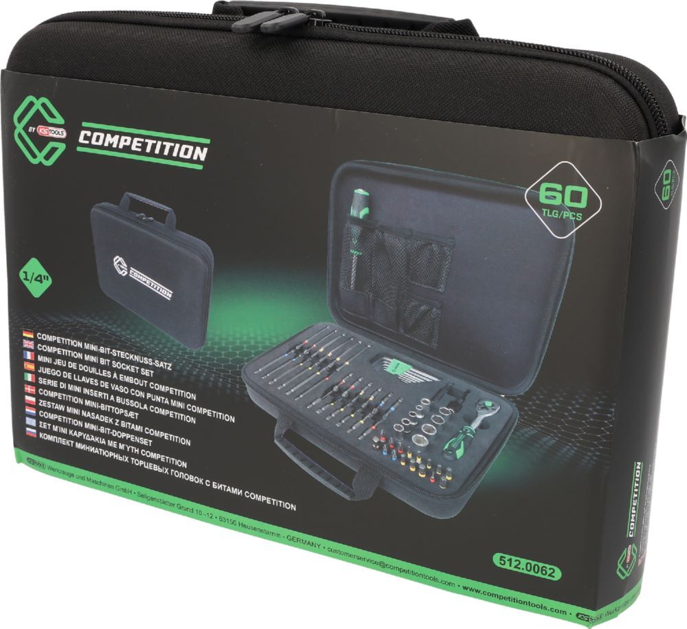 Produktbild  Mini-Bit-Stecknuss-Satz, 60-tlg bild 7