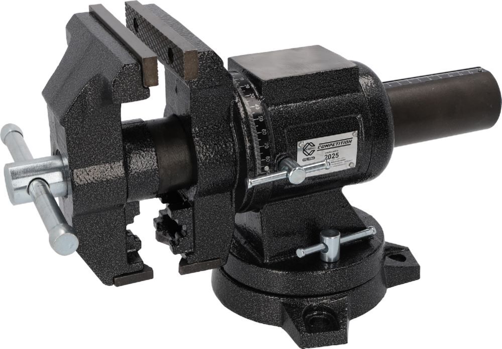 Produktbild KS Tools Competition 2in1 Multifunktions Schraubstock 5 Zoll 360 Grad drehbar