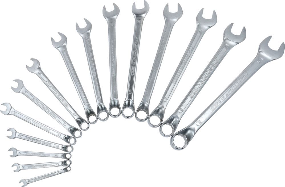 Produktbild  Ringmaulschlüssel-Satz, gekröpft, 15-tlg bild 4