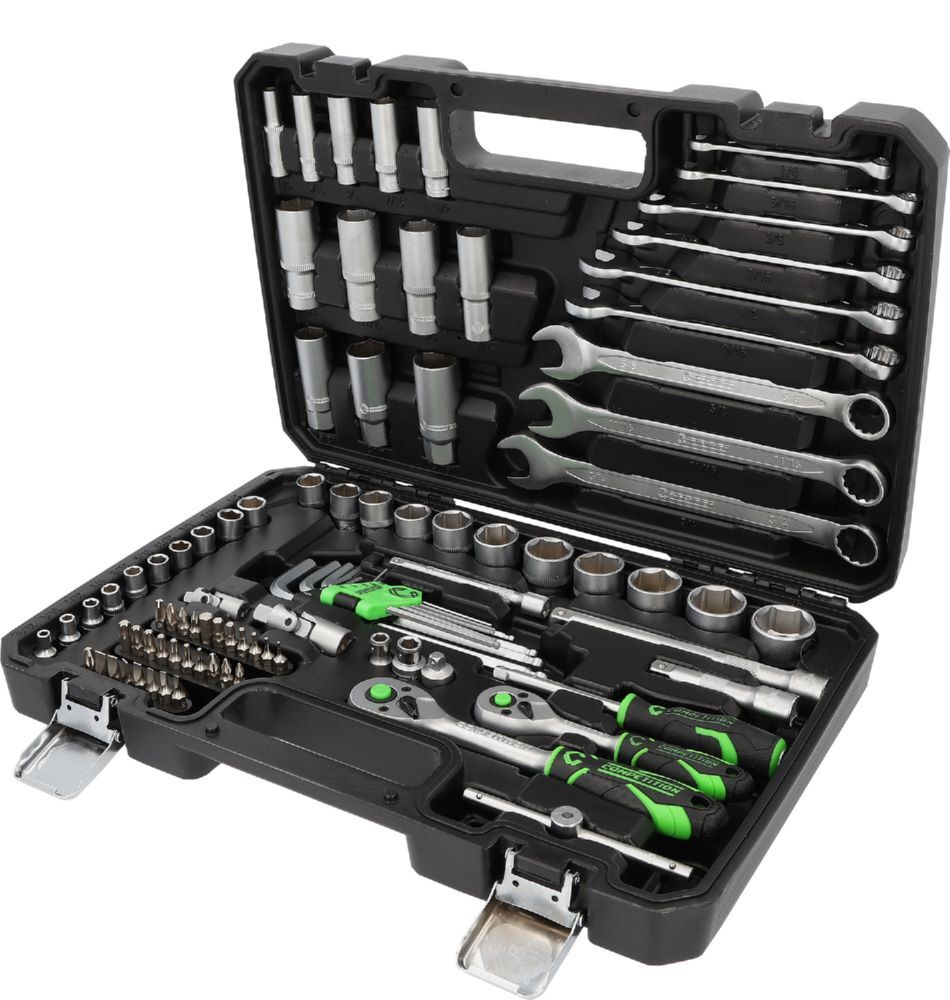 Produktbild  1/4" + 3/8" Steckschlüssel-Satz, 91-tlg bild 3