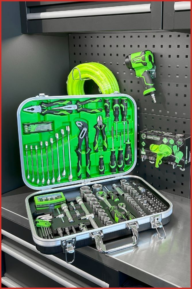 Produktbild  1/4"+1/2" Universal-Werkzeug-Satz, 143-tlg bild 9
