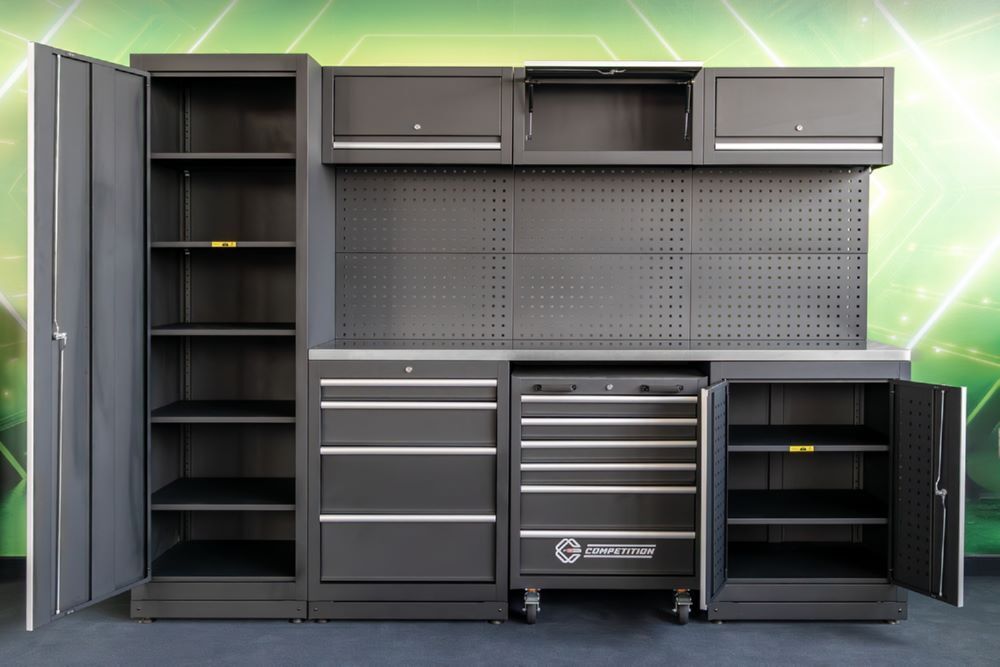 Produktbild KS Tools Competition Werkstatt-Schranksystem Edelstahlplatte