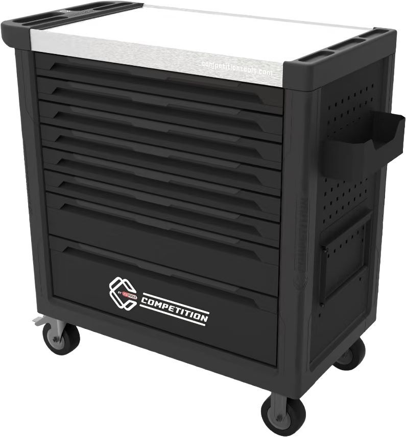 Produktbild KS Tools Competition Werkstattwagen mit 8 Schubladen und 434 Premium-Werkzeugen