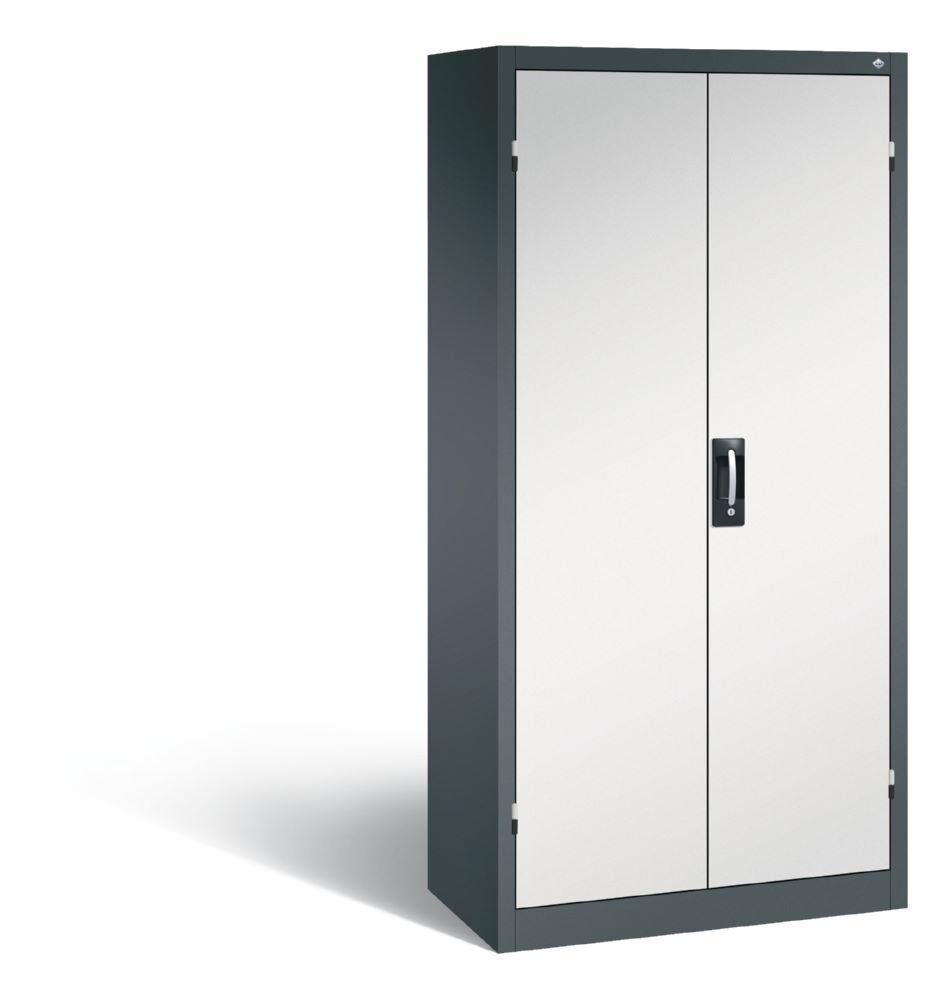 C+P Akkuladeschrank Serie 89 Comfort 1950 x 930 x 500 mm anthrazit lichtgrau Produktbild C+P Akkuladeschrank Serie 89 Comfort 1950 x 930 x 500 mm anthrazit lichtgrau