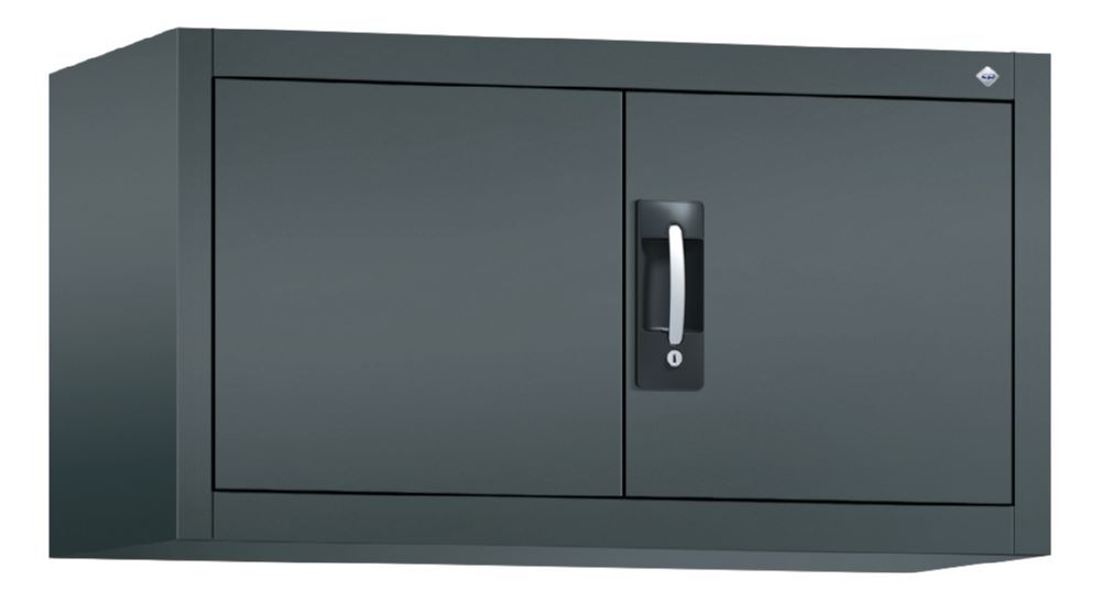 C+P Aufsatz Flügeltürenschrank Acurado 900 anthrazit 930 x 400 x 500 mm Produktbild C+P Aufsatz Flügeltürenschrank Acurado 900 anthrazit 930 x 400 x 500 mm