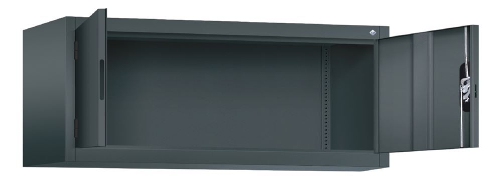 C+P Aufsatzschrank Acurado 900 in anthrazit 1200 x 500 x 500 mm Produktbild C+P Aufsatzschrank Acurado 900 in anthrazit 1200 x 500 x 500 mm bild 2