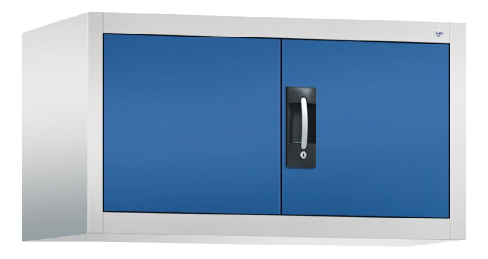C+P Aufsatz Flügeltürenschrank Acurado 900 enzianblau 930 x 500 x 500 mm Produktbild C+P Aufsatz Flügeltürenschrank Acurado 900 enzianblau 930 x 500 x 500 mm
