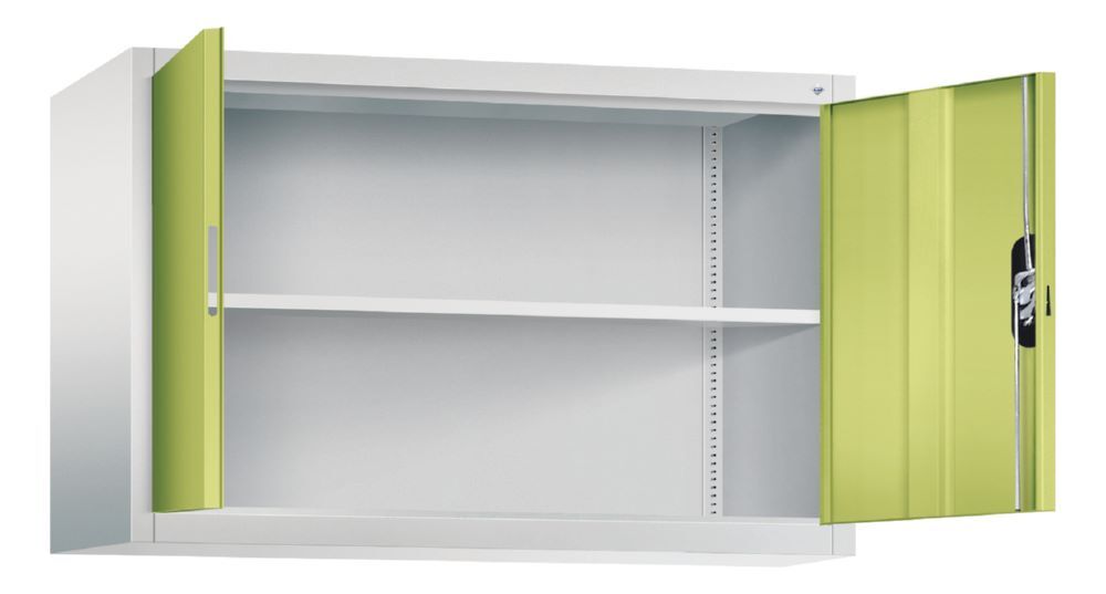 C+P Aufsatz Flügeltürenschrank Acurado 900 viridingrün 1200 x 400 x 790 mm Produktbild C+P Aufsatz Flügeltürenschrank Acurado 900 viridingrün 1200 x 400 x 790 mm bild 2