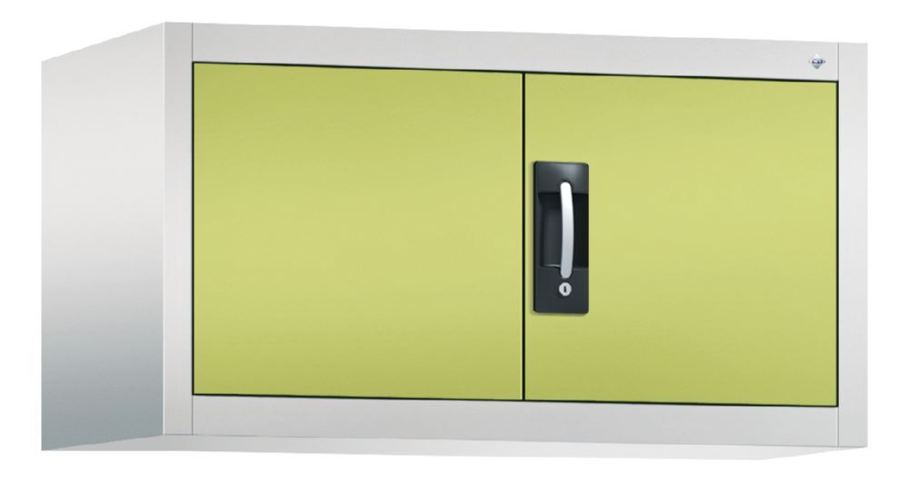 C+P Aufsatz Flügeltürenschrank Acurado 900 viridingrün 930 x 500 x 500 mm Produktbild C+P Aufsatz Flügeltürenschrank Acurado 900 viridingrün 930 x 500 x 500 mm