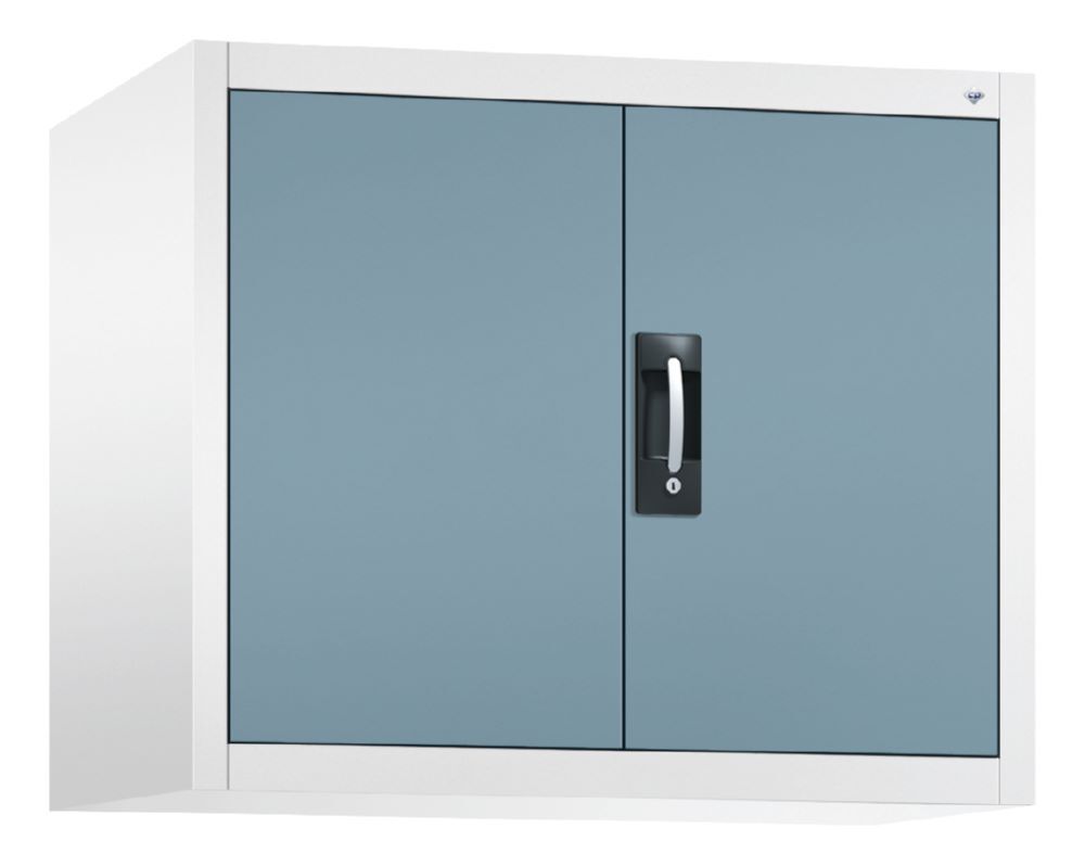 C+P Aufsatz Flügeltürenschrank Acurado 900 abschließbar horizontblau 930 x 500 x 790 Produktbild C+P Aufsatz Flügeltürenschrank Acurado 900 abschließbar horizontblau 930 x 500 x 790