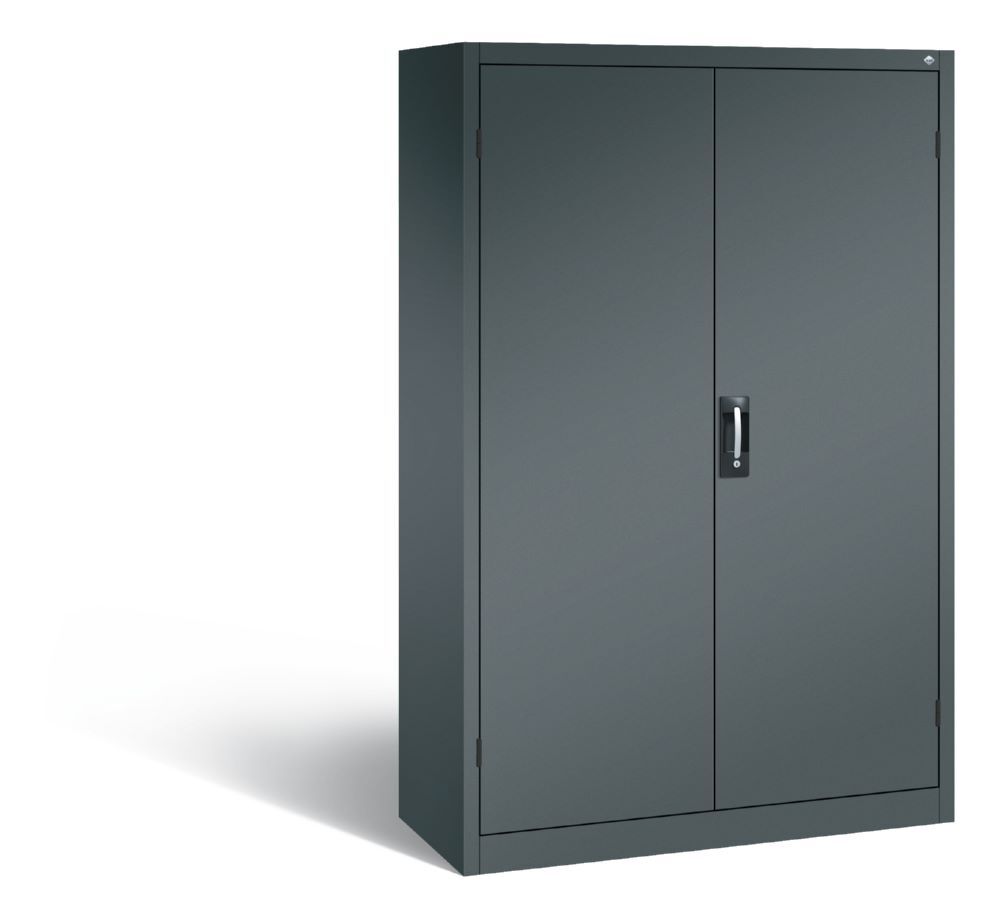 C+P Büro Drehtürenschrank mit Stahltüren Acurado dunkelgrau 1200 x 500 x 1950 mm Produktbild C+P Büro Drehtürenschrank mit Stahltüren Acurado dunkelgrau 1200 x 500 x 1950 mm