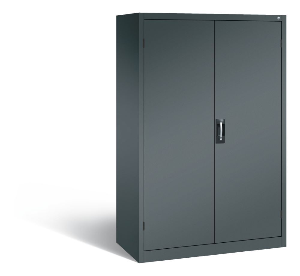 C+P Drehtürenschrank Acurado großer Öffnungswinkel dunkelgrau 1200 x 600 x 1950 mm Produktbild C+P Drehtürenschrank Acurado großer Öffnungswinkel dunkelgrau 1200 x 600 x 1950 mm