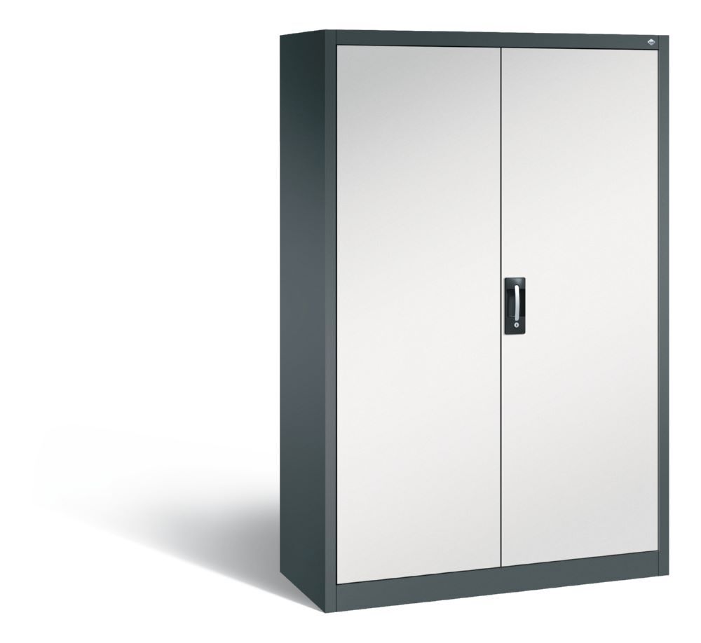 C+P Drehtürenschrank Acurado mit verstärkten Türen lichtgrau 1200 x 500 x 1950 mm Produktbild C+P Drehtürenschrank Acurado mit verstärkten Türen lichtgrau 1200 x 500 x 1950 mm