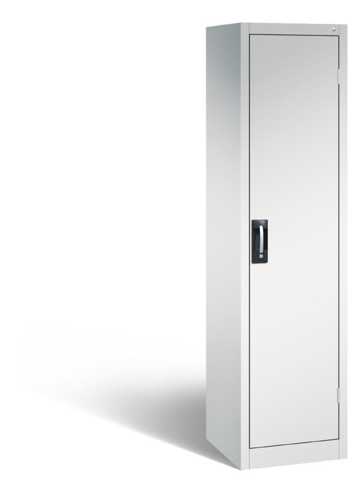 C+P Drehtürenschrank Acurado 4 Einlegeböden lichtgrau 502 x 500 x 1950 mm Produktbild C+P Drehtürenschrank Acurado 4 Einlegeböden lichtgrau 502 x 500 x 1950 mm