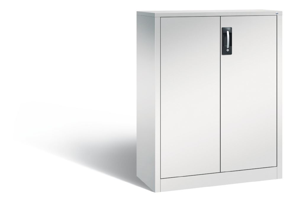 C+P Büro Drehtürenschrank Acurado abschließbar lichtgrau 930 x 400 x 1200 mm Produktbild C+P Büro Drehtürenschrank Acurado abschließbar lichtgrau 930 x 400 x 1200 mm