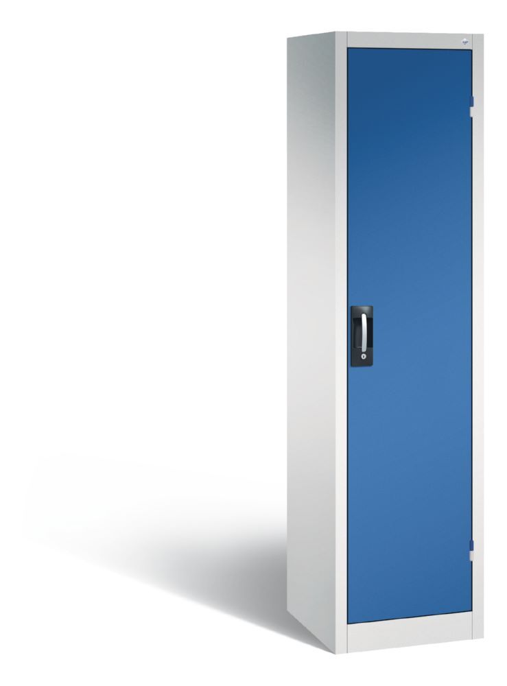 C+P Drehtürenschrank Acurado 4 Einlegeböden enzianblau 502 x 500 x 1950 mm Produktbild C+P Drehtürenschrank Acurado 4 Einlegeböden enzianblau 502 x 500 x 1950 mm