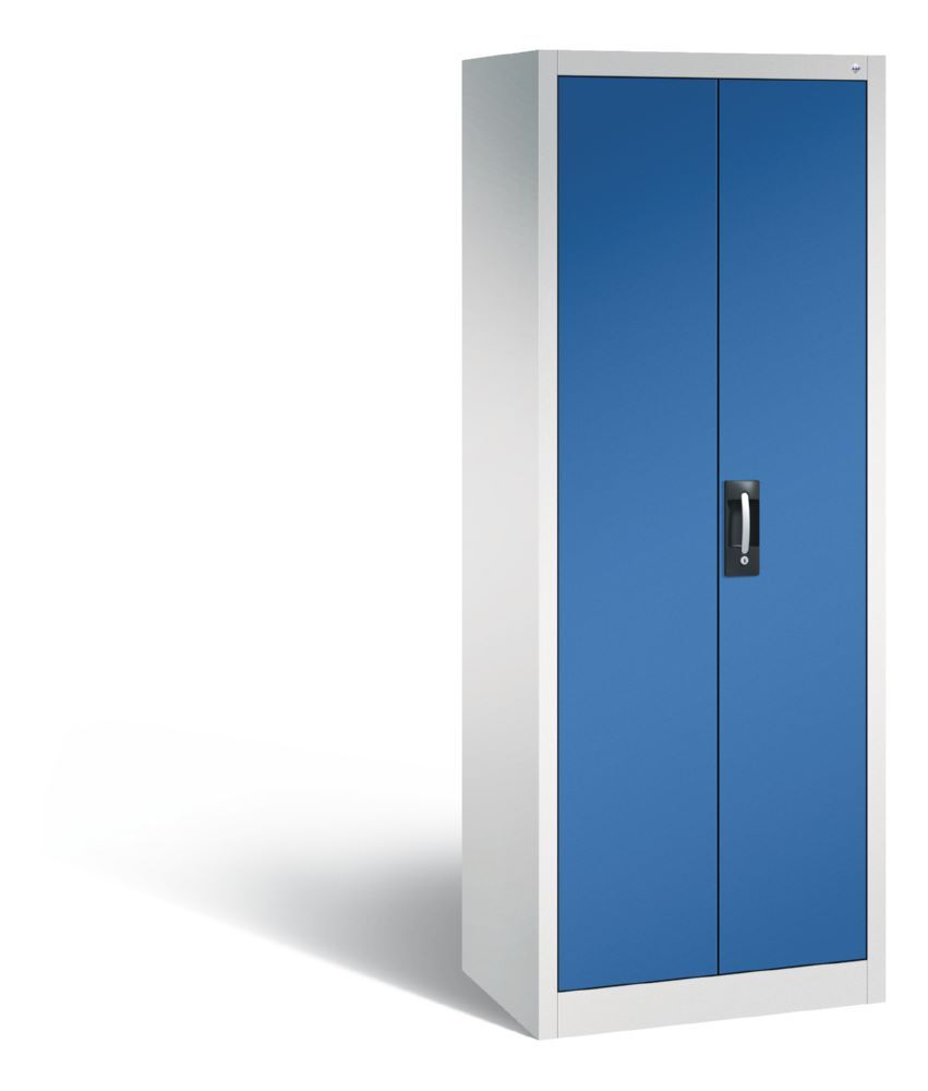 C+P Büro Drehtürenschrank Acurado 70 kg Last enzianblau 700 x 500 x 1950 mm Produktbild C+P Büro Drehtürenschrank Acurado 70 kg Last enzianblau 700 x 500 x 1950 mm