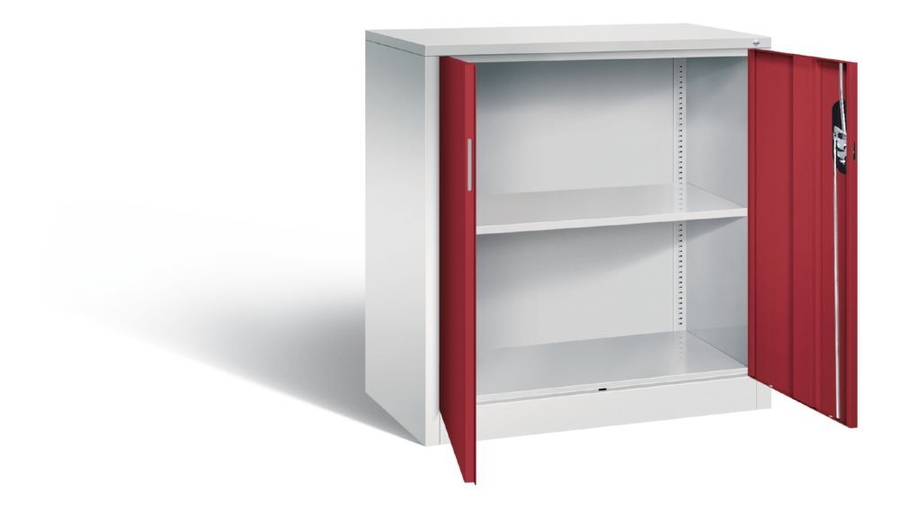 C+P Büro Drehtürenschrank Acurado 3 Riegel Verschluss 930 x 500 x 1000 mm Produktbild C+P Büro Drehtürenschrank Acurado 3 Riegel Verschluss 930 x 500 x 1000 mm bild 2
