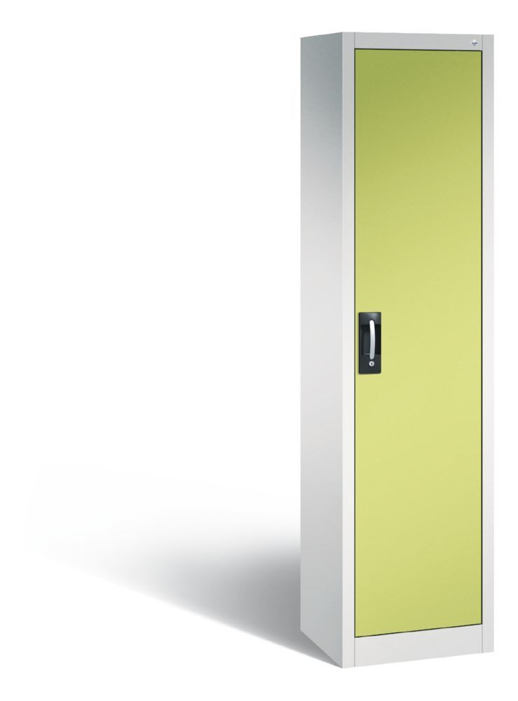 C+P Büro Drehtürenschrank Acurado 4 Einlegeböden viridingrün 502 x 400 x 1950 mm Produktbild C+P Büro Drehtürenschrank Acurado 4 Einlegeböden viridingrün 502 x 400 x 1950 mm