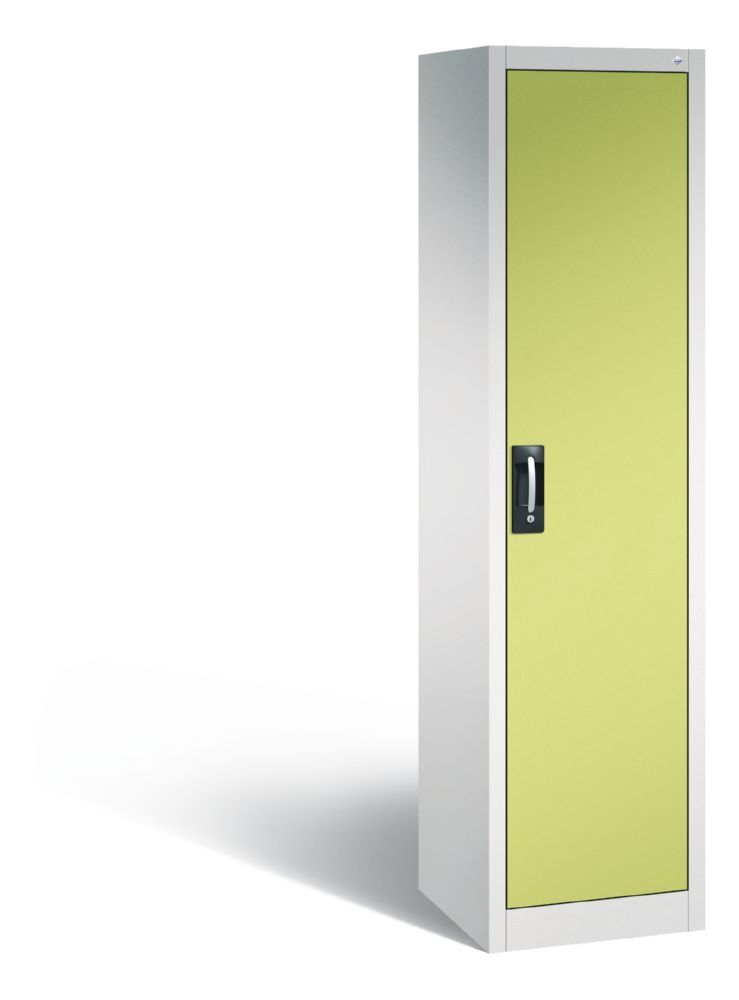 C+P Büro Drehtürenschrank Acurado 4 Einlegeböden viridingrün 502 x 500 x 1950 mm Produktbild C+P Büro Drehtürenschrank Acurado 4 Einlegeböden viridingrün 502 x 500 x 1950 mm