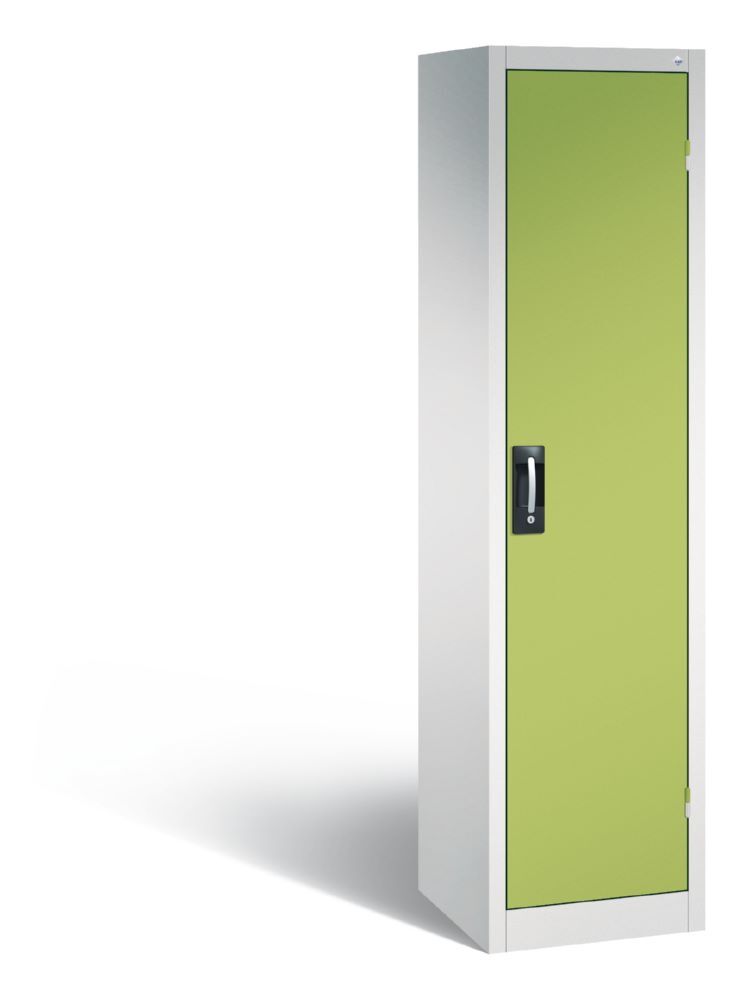 C+P Büro Drehtürenschrank Acurado mit Schloss viridingrün 502 x 500 x 1950 mm Produktbild C+P Büro Drehtürenschrank Acurado mit Schloss viridingrün 502 x 500 x 1950 mm