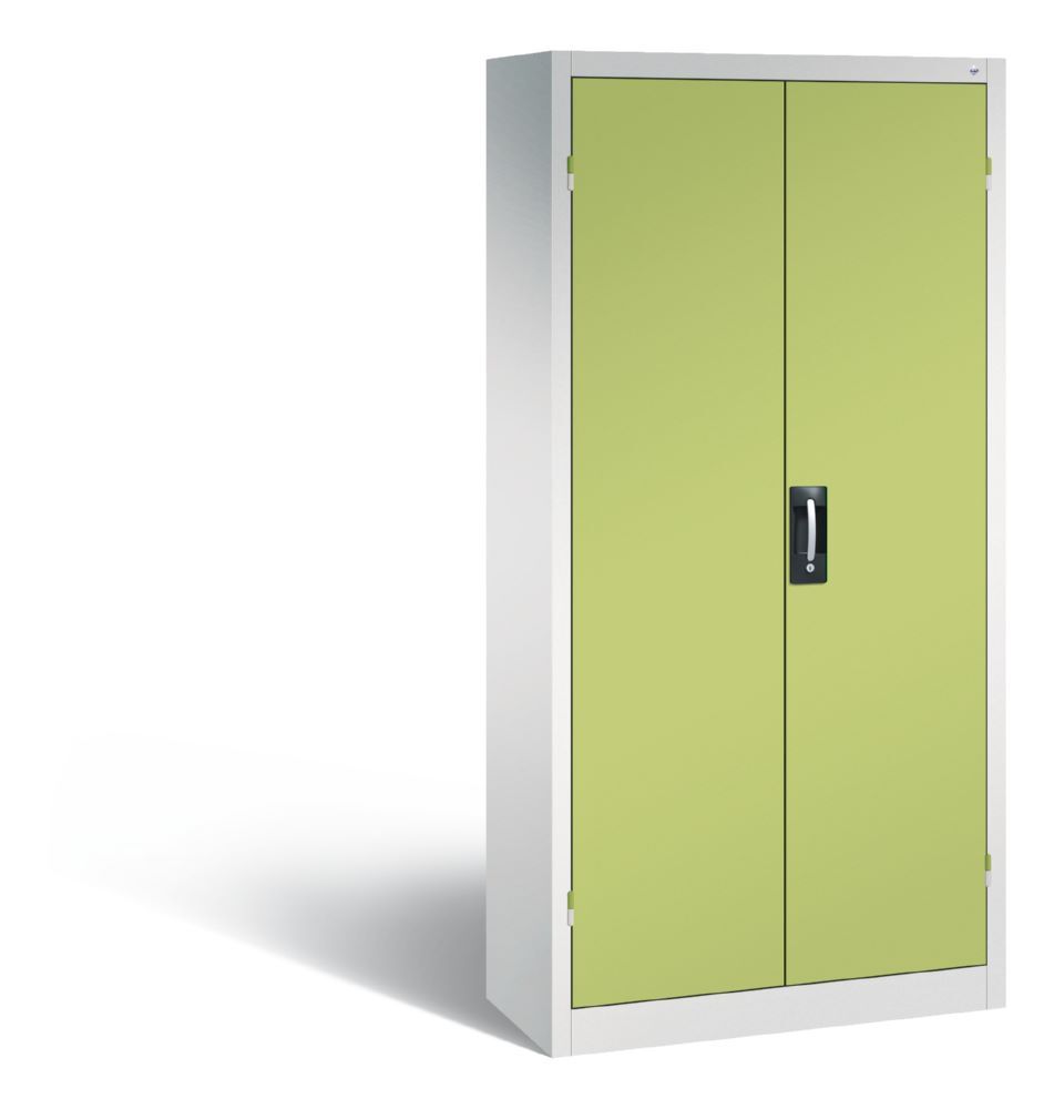 C+P Büro Drehtürenschrank Acurado mit Kunststoffgleitern 930 x 400 x 1950 mm Produktbild C+P Büro Drehtürenschrank Acurado mit Kunststoffgleitern 930 x 400 x 1950 mm