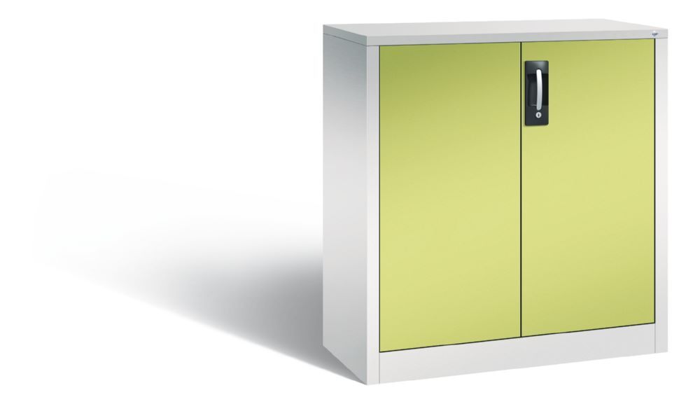 C+P Büro Drehtürenschrank Acurado 1 Fachboden viridingrün 930 x 400 x 1000 mm Produktbild C+P Büro Drehtürenschrank Acurado 1 Fachboden viridingrün 930 x 400 x 1000 mm